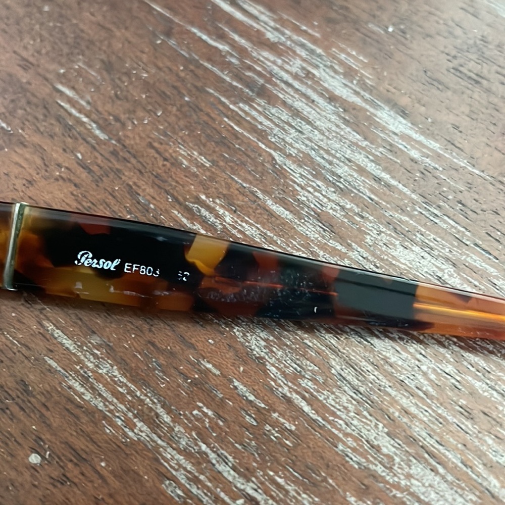 Persol vintage EF803 sunglasses with Persol box and case tortoise brown - Picture 5 of 16